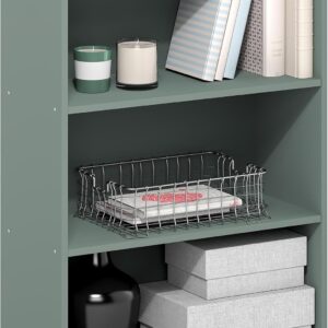 3-Tier Bookshelf Compact White - Image 21