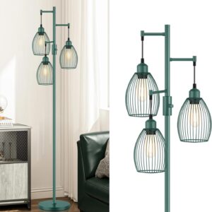 Dimmable Floor Lamp Gold Industrial Design - Image 18