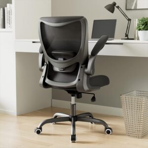 Ergonomic Office Chair Mesh Adjustable Khaki - Image 10