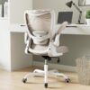 Ergonomic Office Chair Mesh Adjustable Khaki