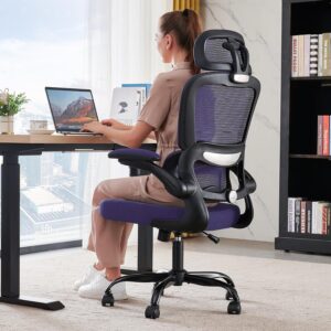 Ergonomic Office Chair Mesh Black - Image 19