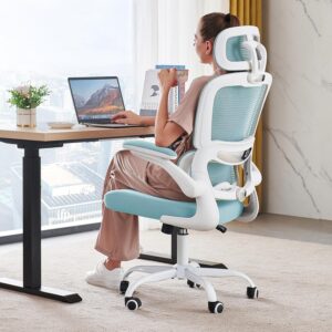 Ergonomic Office Chair Mesh Black - Image 26