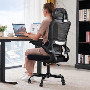 Ergonomic Office Chair Mesh Black