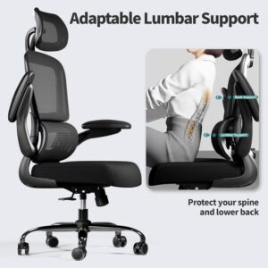Ergonomic Office Chair Mesh Black - Image 6