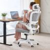 Ergonomic Office Chair Mesh White