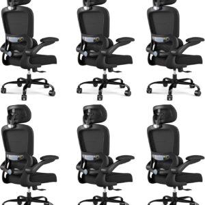 Ergonomic Office Chair Mesh White - Image 15