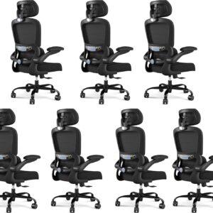 Ergonomic Office Chair Mesh White - Image 19
