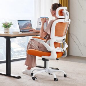 Ergonomic Office Chair Mesh White - Image 20
