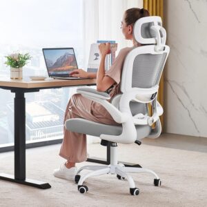 Ergonomic Office Chair Mesh White