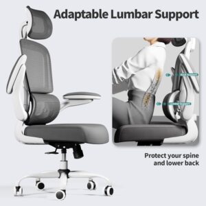 Ergonomic Office Chair Mesh White - Image 5