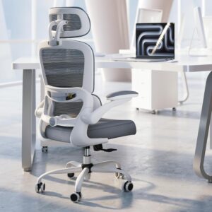 Ergonomic Office Chair Mesh White - Image 6