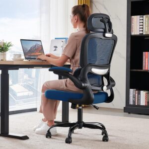 Ergonomic Office Chair Mesh White - Image 7