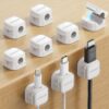Magnetic Cable Clips 9 Pack Adjustable